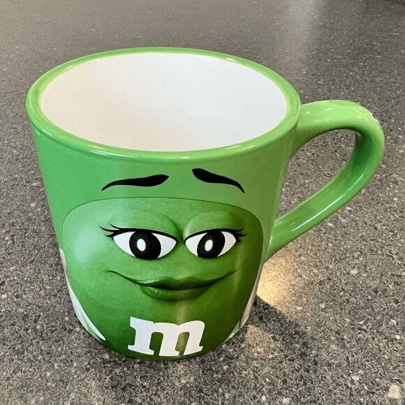 M&M's green mug 16oz - Picture 2 of 6